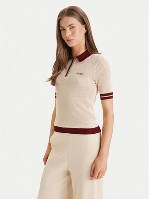 Obrázek produktu Guess Polokošile V6GR04 Z0725 Béžová Regular Fit