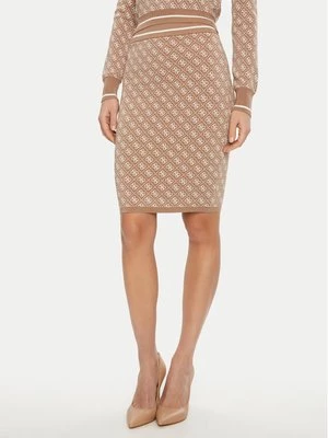 Obrázek produktu Guess Pouzdrová sukně W4BD53 Z37K0 Béžová Regular Fit