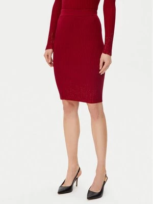 Obrázek produktu Guess Pouzdrová sukně W5RD83 Z2Y50 Červená Slim Fit