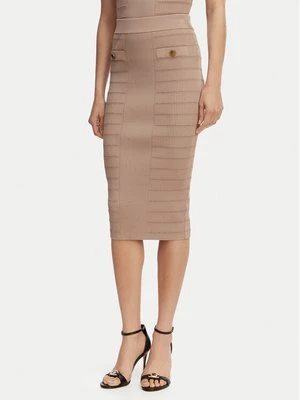 Obrázek produktu Guess Pouzdrová sukně W5YD66 Z0130 Hnědá Slim Fit