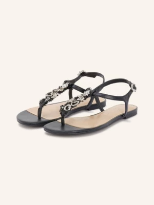 Obrázek produktu Guess Prstové Sandály Texx S Ozdobnými Kamínky černá