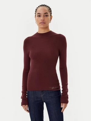 Obrázek produktu Guess Rolák W5BR15 Z3OW2 Bordó Slim Fit
