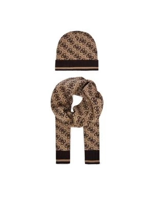 Obrázek produktu Guess Sada čepice a šál GFBOXM P6102 Béžová