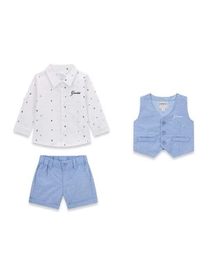 Obrázek produktu Guess Sada košile, vesta a textilní kalhoty I6RG12 WF6P0 Modrá Regular Fit
