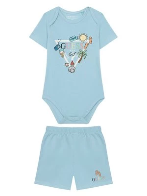Obrázek produktu Guess Sada pro miminka H6GW08 K6YW1 Světle modrá Regular Fit