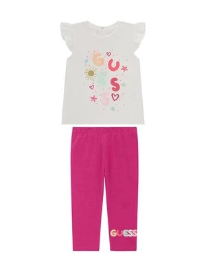 Obrázek produktu Guess Sada t-shirt a legíny A6GG08 K6YW4 Bílá Regular Fit