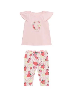 Obrázek produktu Guess Sada t-shirt a legíny K6GG01 K6YW4 Růžová Regular Fit