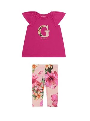 Obrázek produktu Guess Sada t-shirt a legíny K6GG01 K6YW4 Růžová Regular Fit