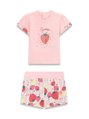 Obrázek produktu Guess Sada T-shirt a šortky A6GG01 K6YW4 Růžová Regular Fit