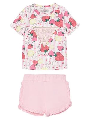 Obrázek produktu Guess Sada T-shirt a šortky A6GG02 K6YW4 Růžová Regular Fit