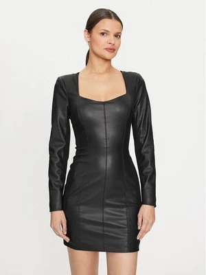 Obrázek produktu Guess Šaty z imitace kůže 4YGK20 7159A Černá Regular Fit