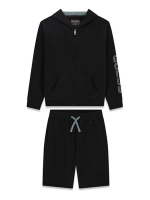Obrázek produktu Guess Set mikina a sportovní šortky L6GG00 KA6R4 Černá Regular Fit