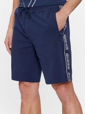 Obrázek produktu Guess Šortky z materiálu Arlo Z2YD02 K6ZS1 Tmavomodrá Loose Fit
