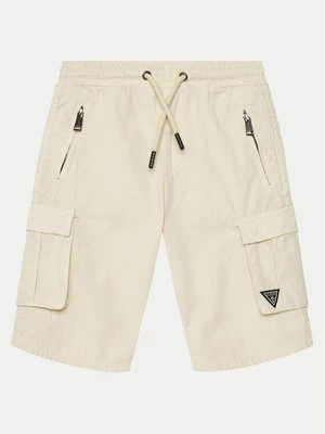 Obrázek produktu Guess Šortky z materiálu L2RD01 D3XN0 Écru Regular Fit