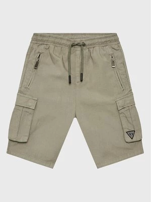 Obrázek produktu Guess Šortky z materiálu L2RD01 D3XN0 Khaki Regular Fit