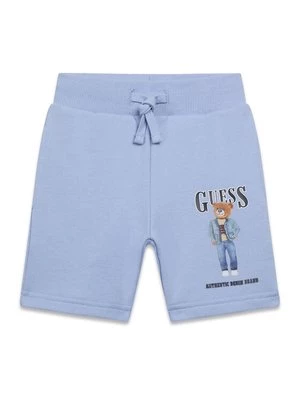 Obrázek produktu Guess Šortky z materiálu N6RD02 KAD74 Světle modrá Regular Fit