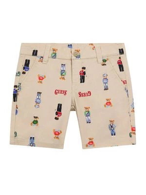 Obrázek produktu Guess Šortky z materiálu N6RD03 WFY91 Béžová Regular Fit