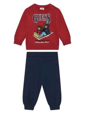 Obrázek produktu Guess Souprava svetr a kalhoty I5BG04 Z2BB0 Červená Regular Fit