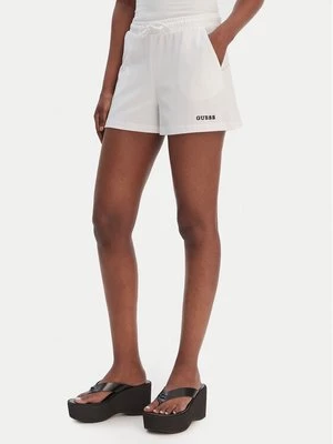 Obrázek produktu Guess Sportovní kraťasy E6GD01 KCRZ1 Bílá Relaxed Fit