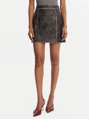 Obrázek produktu Guess Sukně z imitace kůže W5YD46 WHDI0 Šedá Regular Fit