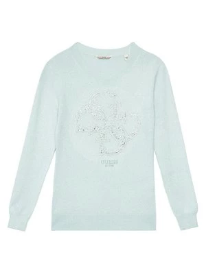 Obrázek produktu Guess Svetr J5YR01 Z3FP0 Světle modrá Regular Fit