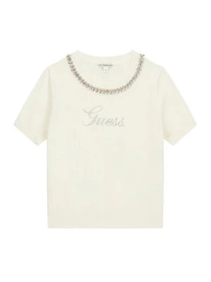 Obrázek produktu Guess Svetr J6RR14 Z2NQ2 Écru Regular Fit