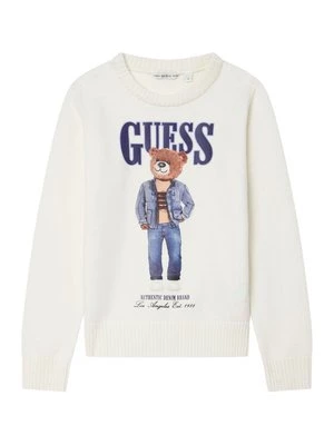 Obrázek produktu Guess Svetr L6RR04 Z2ZK2 Écru Regular Fit