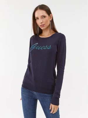 Obrázek produktu Guess Svetr W3BR22 Z2NQ2 Tmavomodrá Slim Fit