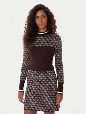 Obrázek produktu Guess Svetr W5BR24 Z3JD2 Hnědá Slim Fit
