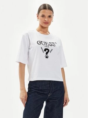 Obrázek produktu Guess T-Shirt Aurelie V4YI06 I3Z14 Bílá Boxy Fit