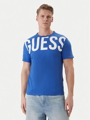 Obrázek produktu Guess T-Shirt F6GI01 J1314 Modrá Slim Fit