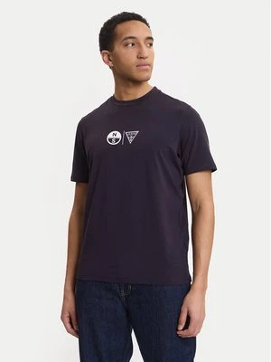 Obrázek produktu Guess T-Shirt GUESS x NORTH SAILS M6GI40 K3322 Tmavomodrá Regular Fit
