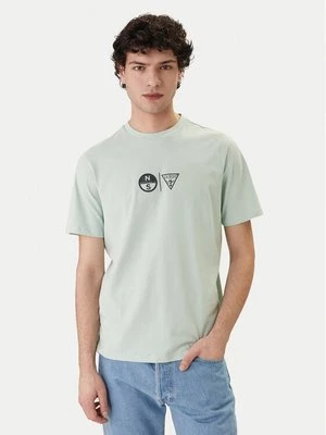 Obrázek produktu Guess T-Shirt GUESS x NORTH SAILS M6GI40 K3322 Zelená Regular Fit