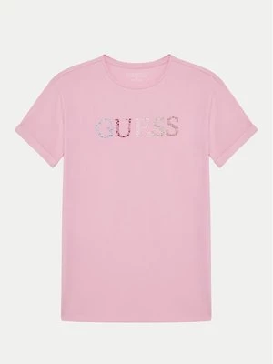 Obrázek produktu Guess T-Shirt J5GI38 J1314 Růžová Regular Fit