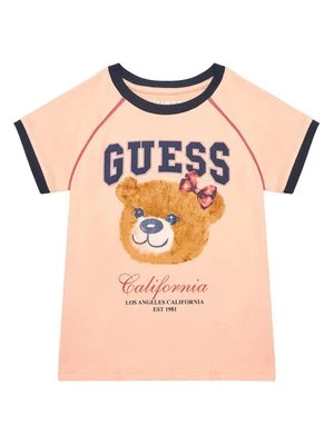 Obrázek produktu Guess T-Shirt J5YI21 K8HM4 Korálová Regular Fit