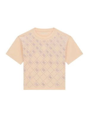 Obrázek produktu Guess T-Shirt J6GI05 K6YW4 Světle oranžová Boxy Fit