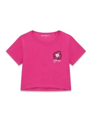 Obrázek produktu Guess T-Shirt J6GI10 K6YW4 Tmavě růžová Relaxed Fit