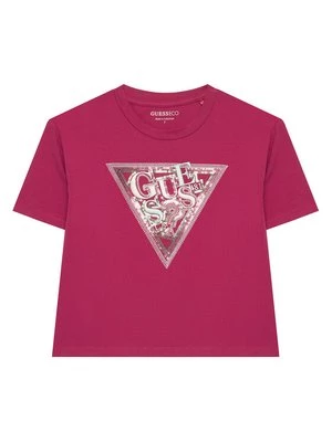 Obrázek produktu Guess T-Shirt J6GI24 K6YW4 Tmavě růžová Relaxed Fit