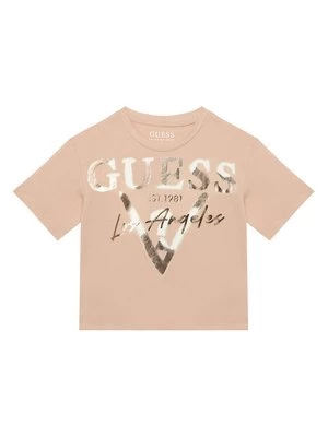 Obrázek produktu Guess T-Shirt J6GI27 K8HM4 Světle růžová Relaxed Fit