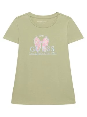 Obrázek produktu Guess T-Shirt J6GI28 K6YW4 Světle zelená Regular Fit