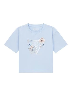Obrázek produktu Guess T-Shirt J6RI32 K6YW4 Světle modrá Regular Fit