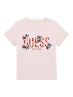 Obrázek produktu Guess T-Shirt J6RI34 K6YW4 Růžová Regular Fit