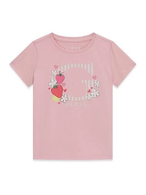 Obrázek produktu Guess T-Shirt K6GI00 K6YW4 Růžová Regular Fit