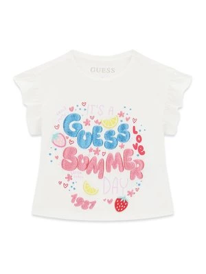 Obrázek produktu Guess T-Shirt K6GI11 K6YW4 Bílá Regular Fit
