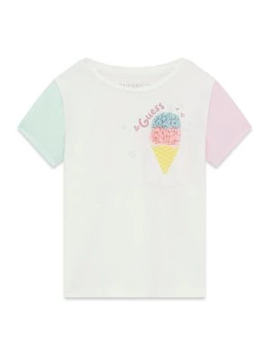 Obrázek produktu Guess T-Shirt K6GI14 K6YW4 Bílá Regular Fit