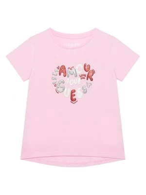 Obrázek produktu Guess T-Shirt K6RI02 K6YW4 Růžová Relaxed Fit