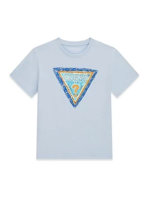 Obrázek produktu Guess T-Shirt L6GI00 K8HM4 Světle modrá Regular Fit