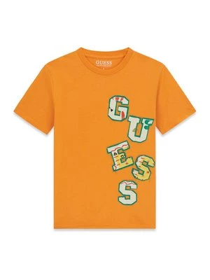 Obrázek produktu Guess T-Shirt L6GI02 K8HM4 Oranžová Relaxed Fit