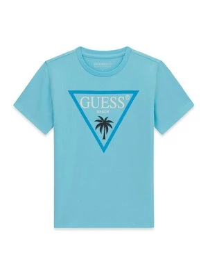 Obrázek produktu Guess T-Shirt L6GI27 J1314 Modrá Regular Fit