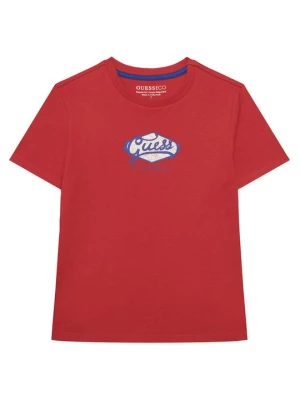 Obrázek produktu Guess T-Shirt L6RI02 K8HM4 Červená Regular Fit